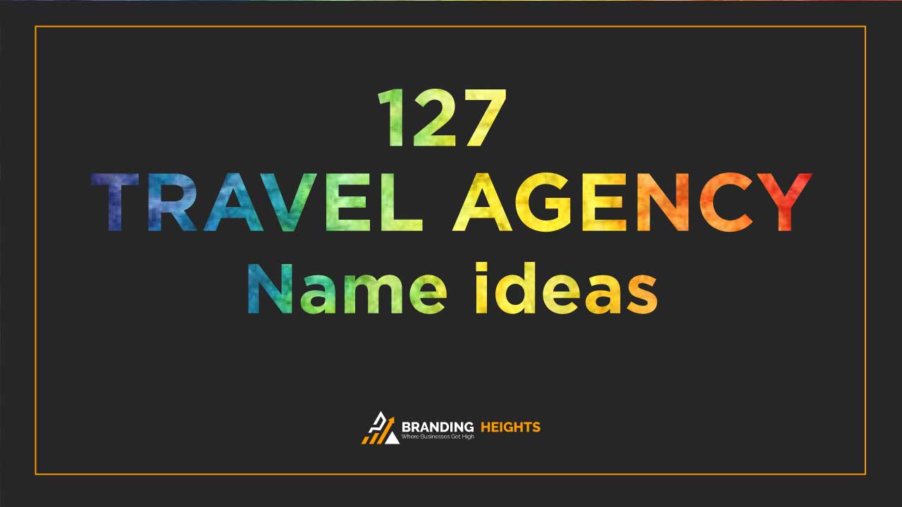 Travel agency names