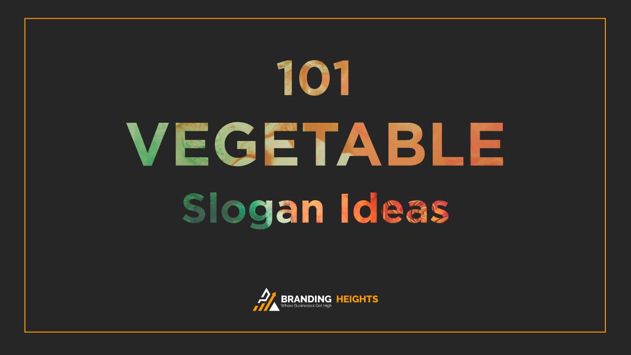 Vegetable Slogan
