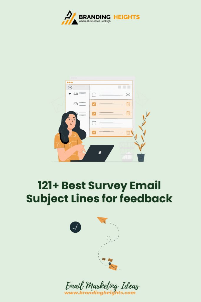 Best Survey Email Subject Lines for feedback