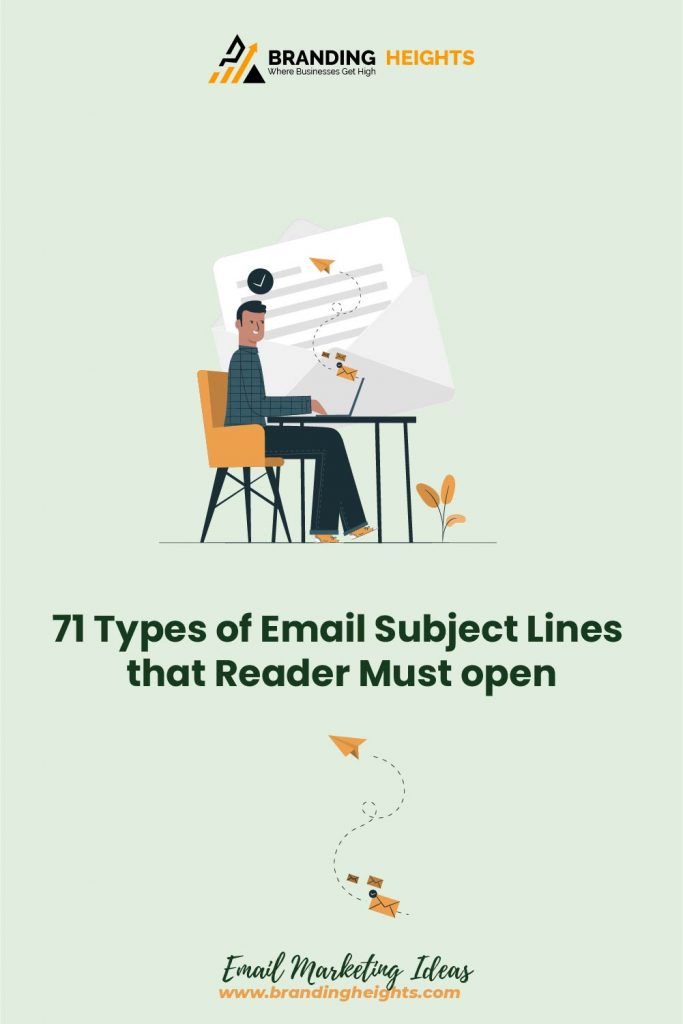 Types of Email Subject Lines ideas