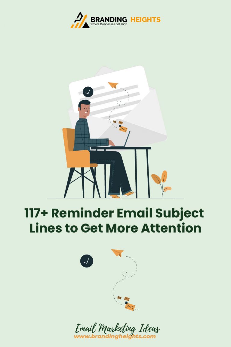 117+ Reminder Email Subject Lines To Get More Attention