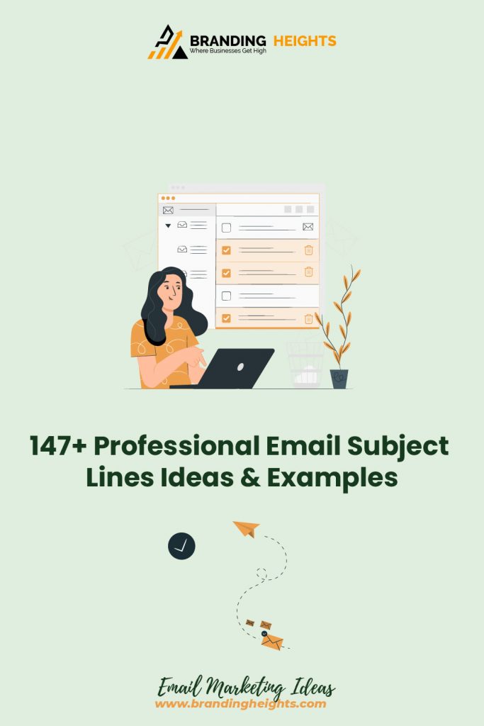 examples of subject lines for professional emails