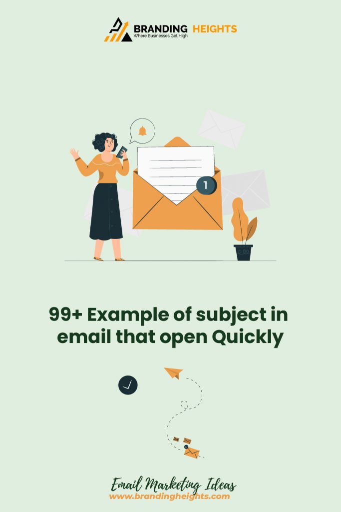formal email subject line examples