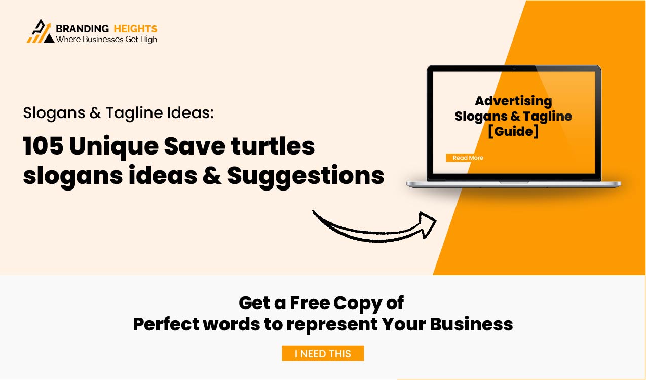 105 Unique Save turtles slogans ideas & Suggestions