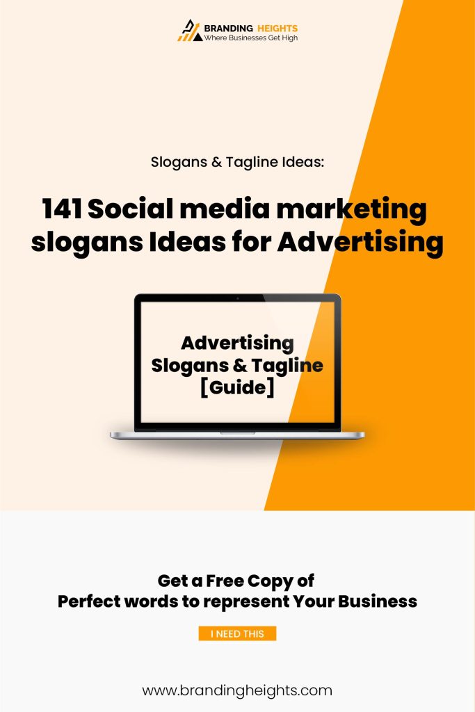 Best 141 Social media marketing slogans Ideas for Advertising