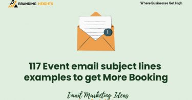 Event email subject lines examples