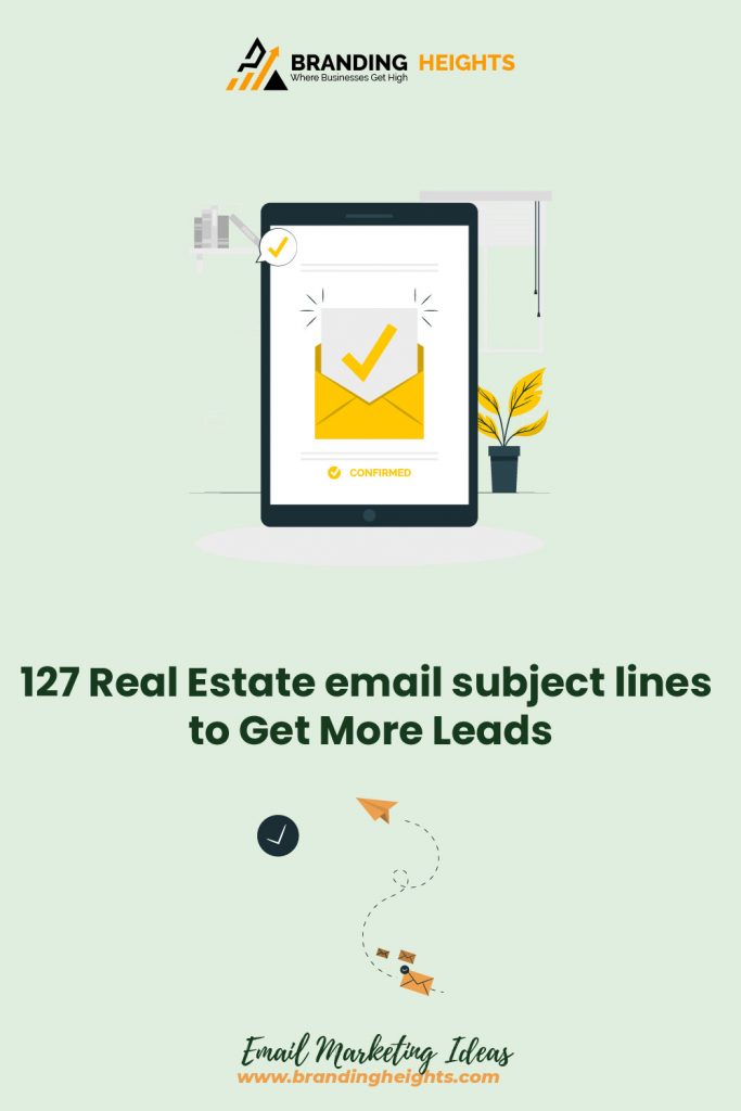 catchy email subject lines for real estate