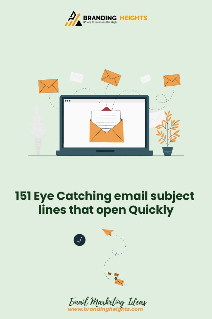 eye catching email subject lines examples