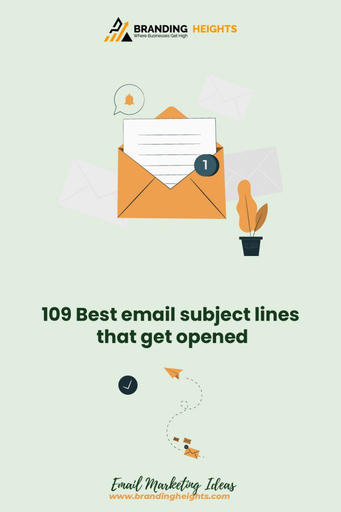 sales email subject lines that get opened
