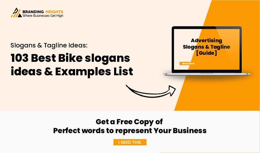 Bike slogans & Taglines