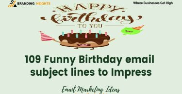 Funny Birthday email subject lines to Impress