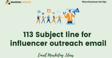 Subject line for influencer outreach email