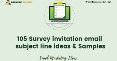 Survey invitation email subject line ideas & Samples