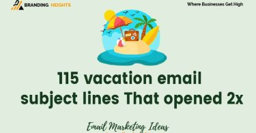 vacation email subject lines That opened 2x