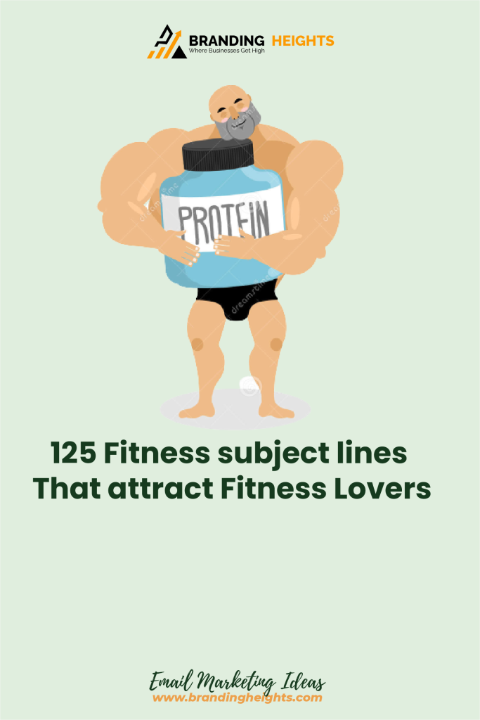 Best Fitness subject lines that attract fitness lovers