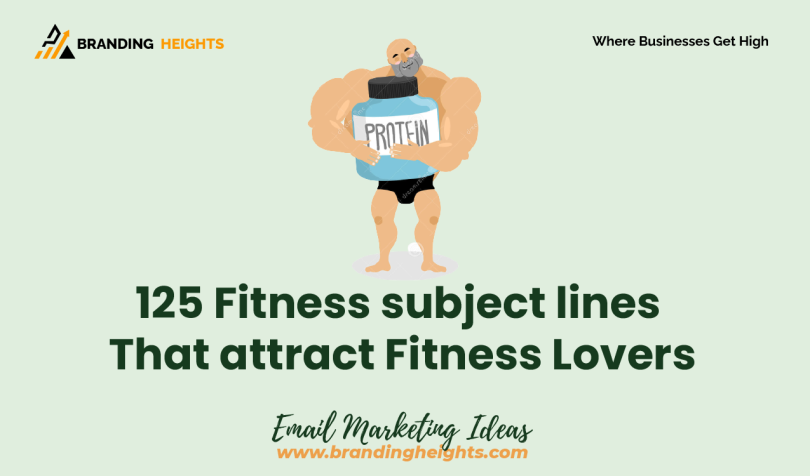 Fitness subject lines that attract fitness lovers