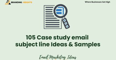 105 Case study email subject line Ideas & Samples