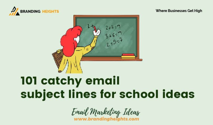 Catchy Email subject lines for schools ideas