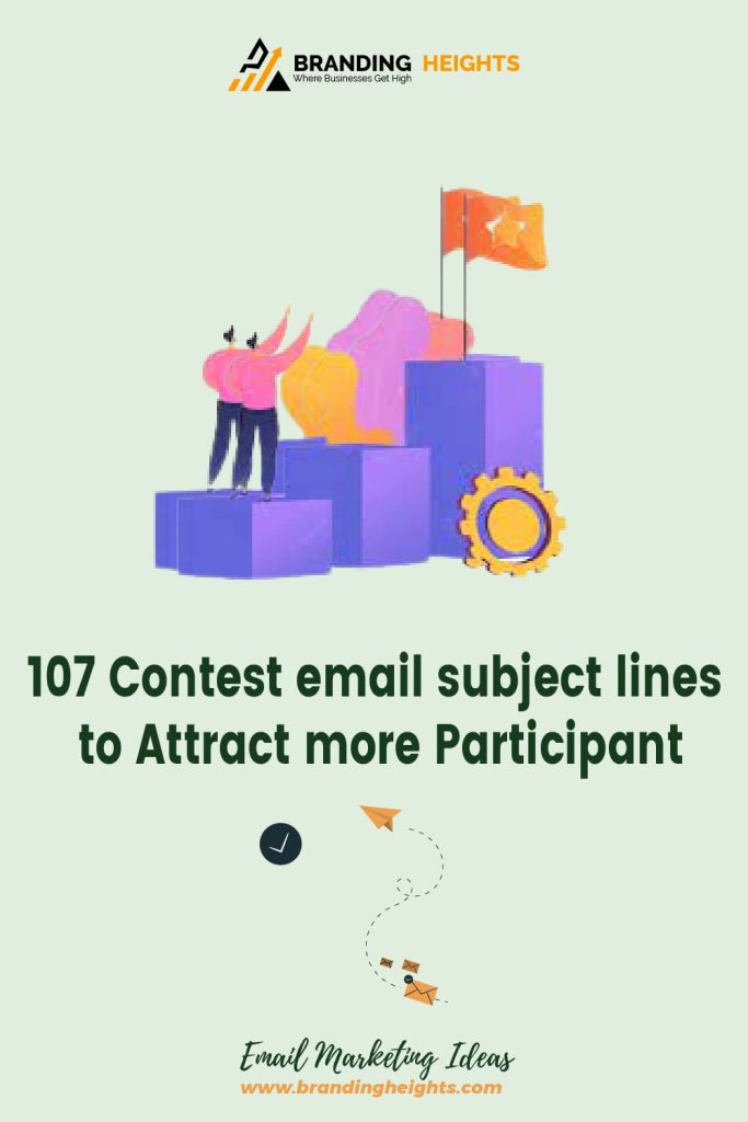 Contest email subject lines