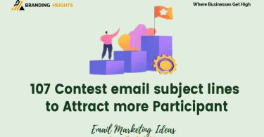 Contest email subject lines to Attract more Participant