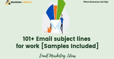 Email subject lines for work