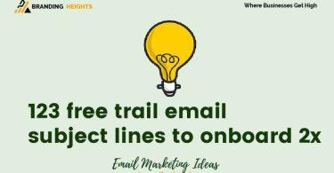 Free trial email subject lines To Onboard 2x