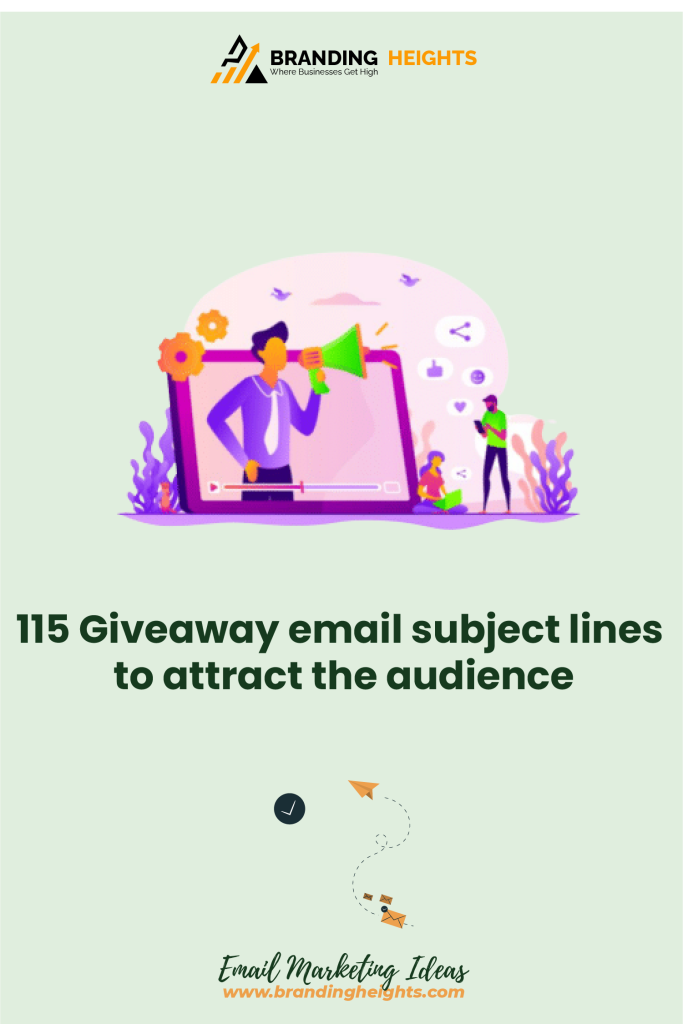 Funny Giveaway email subject lines to attract the audience