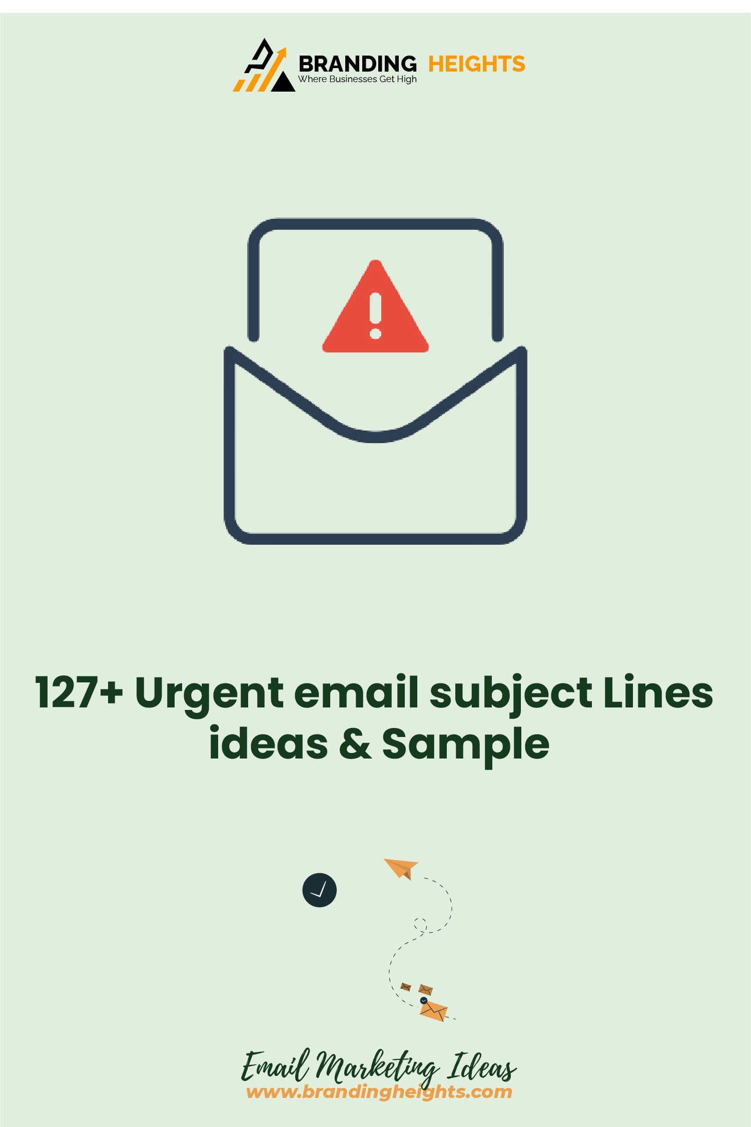 127 Urgent email subject Lines ideas & Sample - Branding Heights