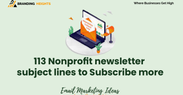 Nonprofit newsletter subject lines to Subscribe more