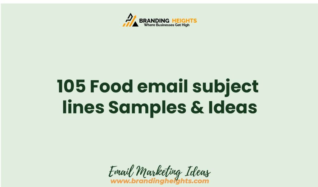 Write subject lines Samples & Ideas