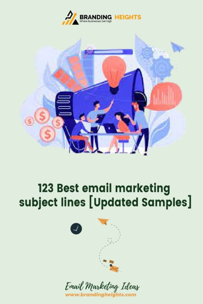 Best email marketing subject lines