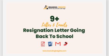 Resignation Letter Going Back To School Templates & Samples
