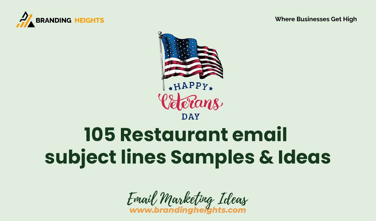 Veterans day email subject lines Ideas & Samples
