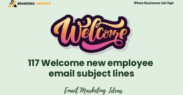 Welcome new employee email subject lines