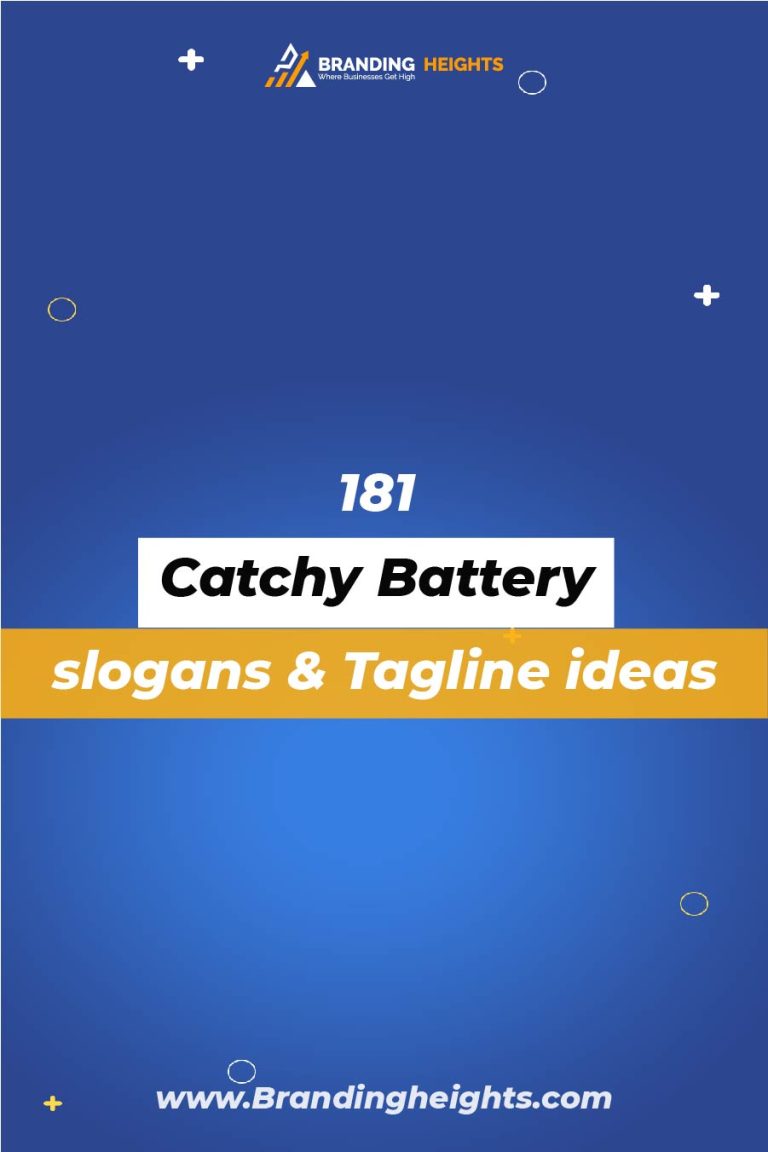 Catchy Battery Slogans