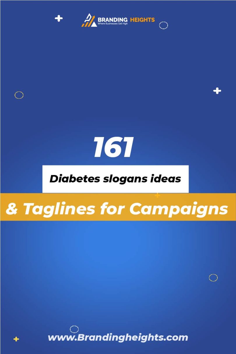 diabetes Slogans & tagline Ideas