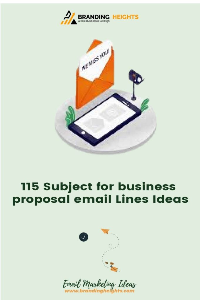 sample email subject for business proposal