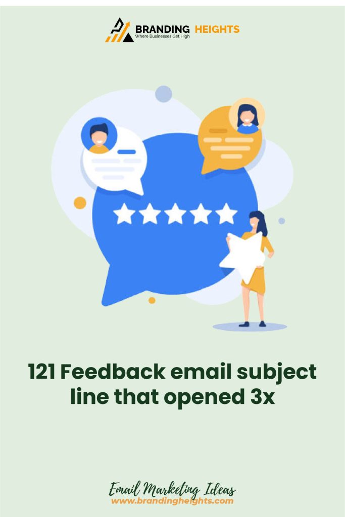 subject line for feedback email