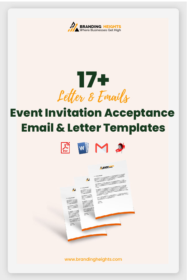Accepting meeting invitation email