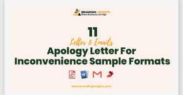 Apology Letter For Inconvenience Sample Formats