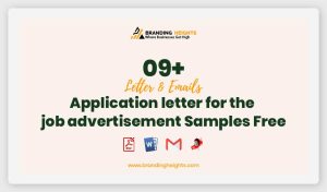 09+ Application letter for the job advertisement Samples Free