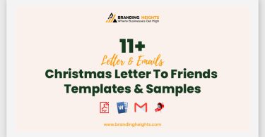 Christmas Letter To Friends Templates & Samples