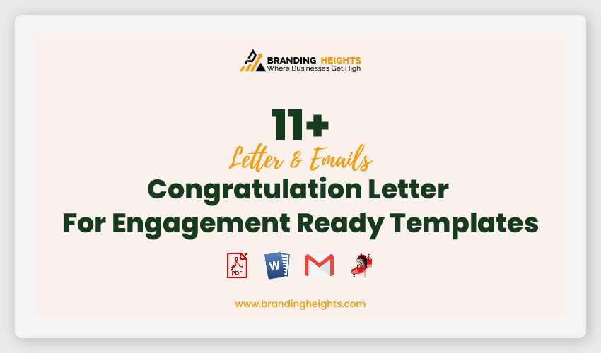 Congratulation Letter For Engagement Ready Templates