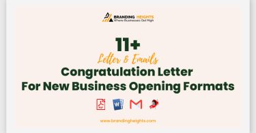 Congratulation Letter For New Business Opening Formats