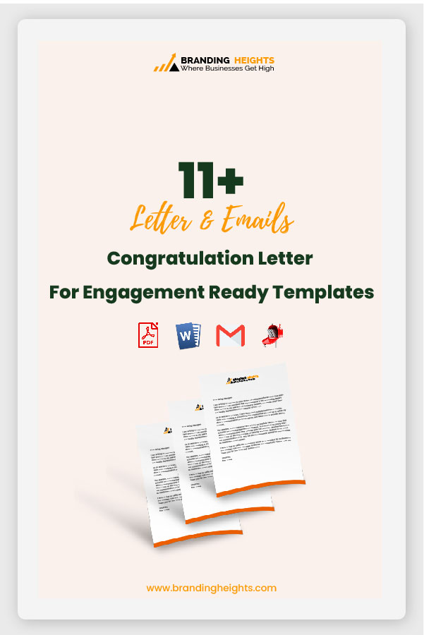 Congratulation Wishes letter for engagement
