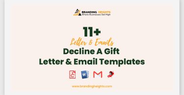 Decline A Gift Letter & Email Templates