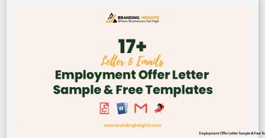 Employment Offer Letter Sample & Free Templates