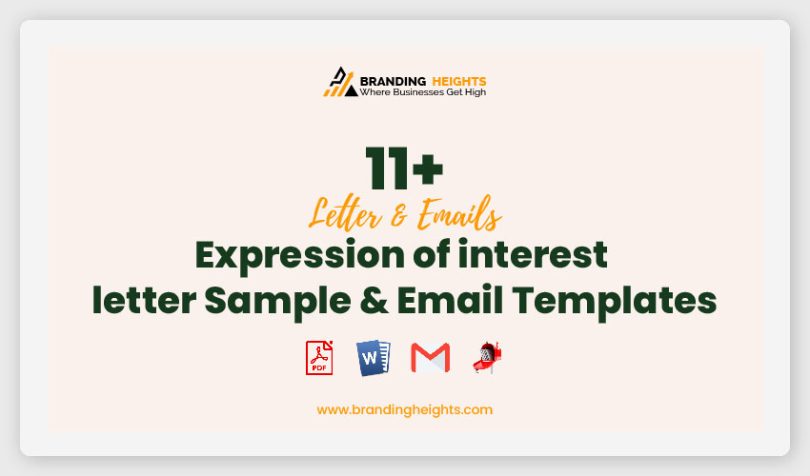 Expression of interest letter Sample & Email Templates