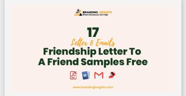 Friendship Letter To A Friend Samples Free