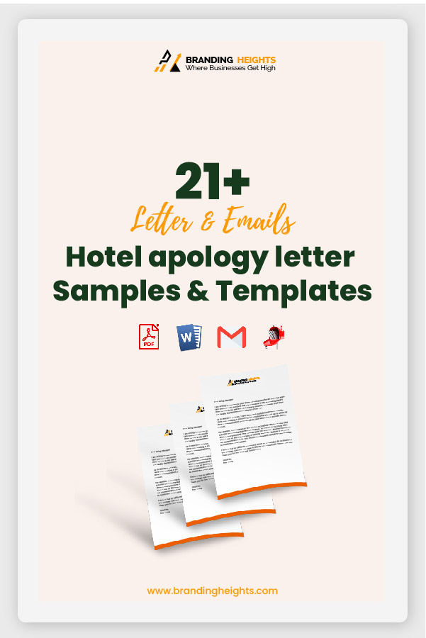Hotel apology letter for inconvenience